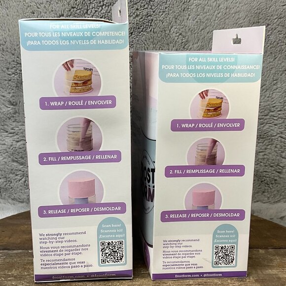 New Frost Form Starter Kits-8" & 6" Round by American Crafts - Picture 4 of 4